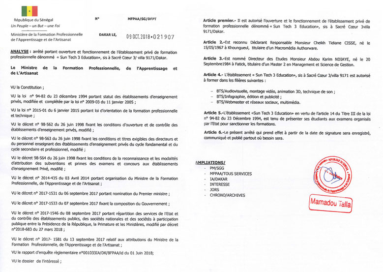 Diplôme BTS